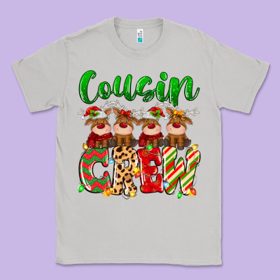 Classic Tee cousin crew christmas deer