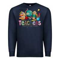 Navy Teachers Change The World Premium Sweatshirt - CowhideDigitalArt