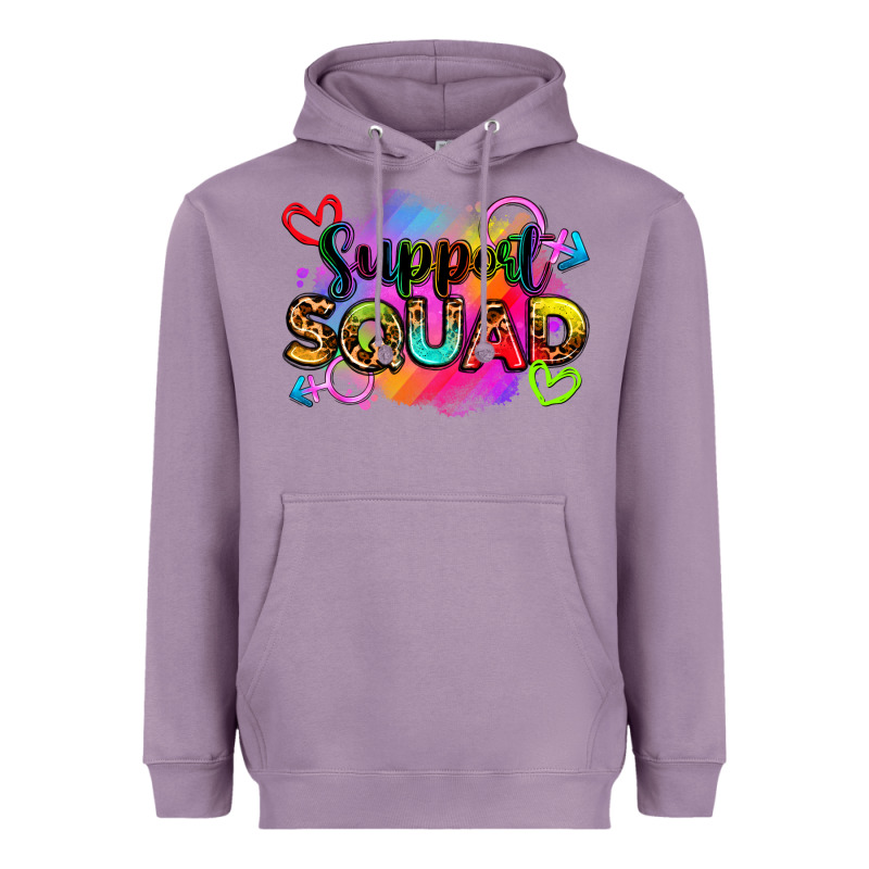 Support Squad Heavyweight Hoodie by Zillion Design Studio | Teevron