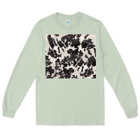 Matcha black and white cowhide tumbler Long Sleeve Tee - BarkalooDesign