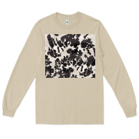 Mushroom black and white cowhide tumbler Long Sleeve Tee - BarkalooDesign
