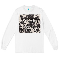 White black and white cowhide tumbler Long Sleeve Tee - BarkalooDesign