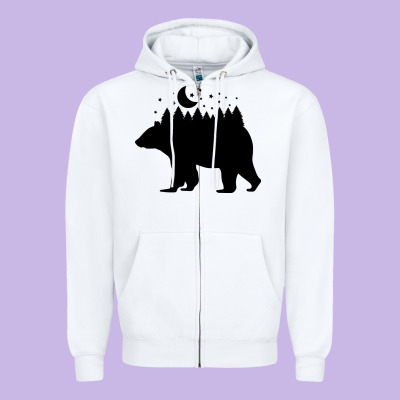 Zipper Hoodie bear