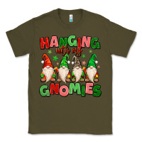 Army Green hanging with my gnomies Classic Tee - MaliasSmallBusiness