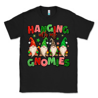 Black hanging with my gnomies Classic Tee - MaliasSmallBusiness