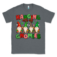 Charcoal Heather hanging with my gnomies Classic Tee - MaliasSmallBusiness