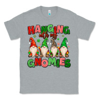 Heather Grey hanging with my gnomies Classic Tee - MaliasSmallBusiness