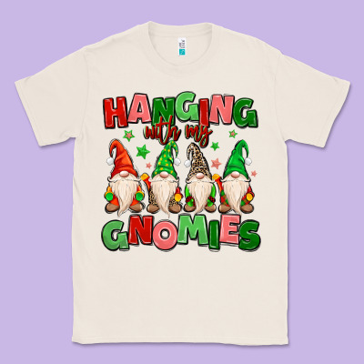 Classic Tee hanging with my gnomies