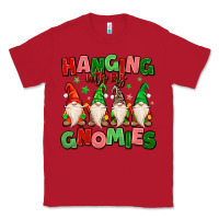 Red hanging with my gnomies Classic Tee - MaliasSmallBusiness