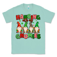 Seafoam hanging with my gnomies Classic Tee - MaliasSmallBusiness