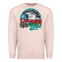 Pale Pink beach bum Premium Sweatshirt - SublimationCraftShop