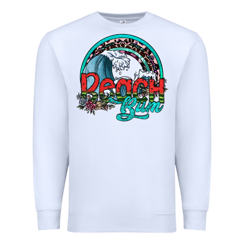 Beach Bum Premium Sweatshirt by SublimationCraftShop | Teevron
