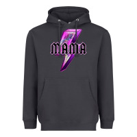 Smoke mama neon leopard lightning bolt Heavyweight Hoodie - texasbilliewilder
