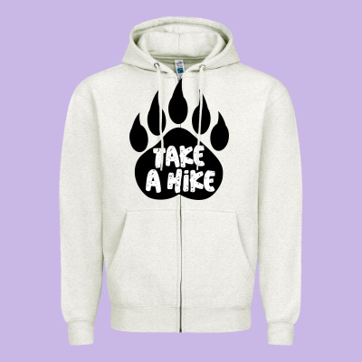 Zipper Hoodie take a hike