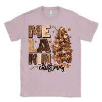 Lilac melanin christmas with christmas tree Classic Tee - MaliasSmallBusiness