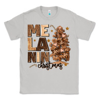 Moon Dust melanin christmas with christmas tree Classic Tee - MaliasSmallBusiness