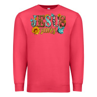 Cardinal jesus saves Premium Sweatshirt - HRA Design Shop