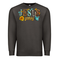 Smoke jesus saves Premium Sweatshirt - HRA Design Shop