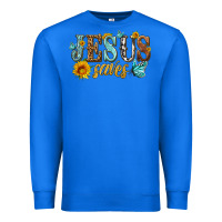 True Royal jesus saves Premium Sweatshirt - HRA Design Shop