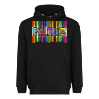 Black pride barcode Heavyweight Hoodie - Zillion Design Studio