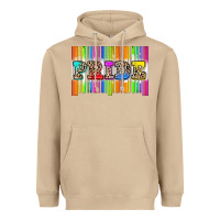 Mushroom pride barcode Heavyweight Hoodie - Zillion Design Studio