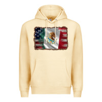 Pina Colada mexico flag and usa flag Premium Hoodie - AdoDesignShop
