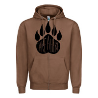 Chestnut take a hike Zipper Hoodie - Unal Design
