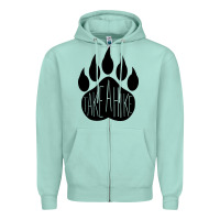 Seafoam take a hike Zipper Hoodie - Unal Design