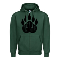 Sports Green take a hike Zipper Hoodie - Unal Design