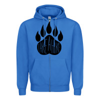 True Royal take a hike Zipper Hoodie - Unal Design