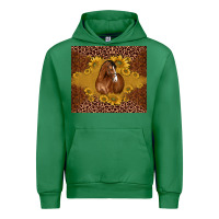 Emerald horse Urban Hoodie - BarkalooDesign