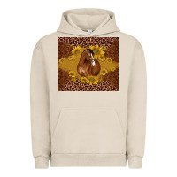 Pigment French Oak horse Urban Hoodie - BarkalooDesign