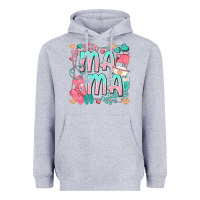 Heather Grey mama nurse Heavyweight Hoodie - texasbilliewilder