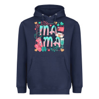Navy mama nurse Heavyweight Hoodie - texasbilliewilder