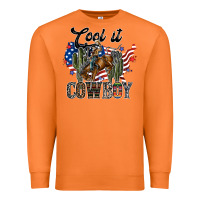 Carrot cool it cowboy Premium Sweatshirt - SublimationCraftShop
