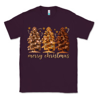 Plum melanin christmas trees Classic Tee - MaliasSmallBusiness