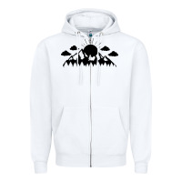 White Mountain Zipper Hoodie - Unal Design