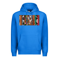 True Royal western horses gemstone horse cowhide leopard floral background licens Premium Hoodie - Artiststas