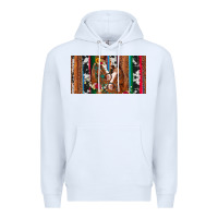 White western horses gemstone horse cowhide leopard floral background licens Premium Hoodie - Artiststas