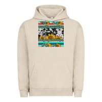 Pigment French Oak sunflower cowhide serape coaster Urban Hoodie - BarkalooDesign