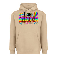 Mushroom i am enough Heavyweight Hoodie - Zillion Design Studio
