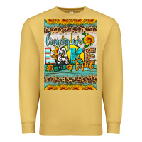 Antique Gold living on lake time air freshener Premium Sweatshirt - HRA Design Shop