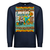 Navy living on lake time air freshener Premium Sweatshirt - HRA Design Shop