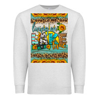 Oatmeal Heather living on lake time air freshener Premium Sweatshirt - HRA Design Shop