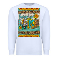 White living on lake time air freshener Premium Sweatshirt - HRA Design Shop