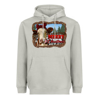 Moon Dust merry christmas heifer cow with farm Heavyweight Hoodie - RanaPortraitStore