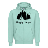 Seafoam camping Zipper Hoodie - Unal Design