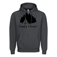 Smoke camping Zipper Hoodie - Unal Design