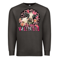 Smoke be my valentine holstein cow valentine's day Premium Sweatshirt - FaDigitalArtStudio