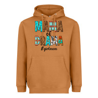 Meerkat mama of drama girl mom Heavyweight Hoodie - texasbilliewilder